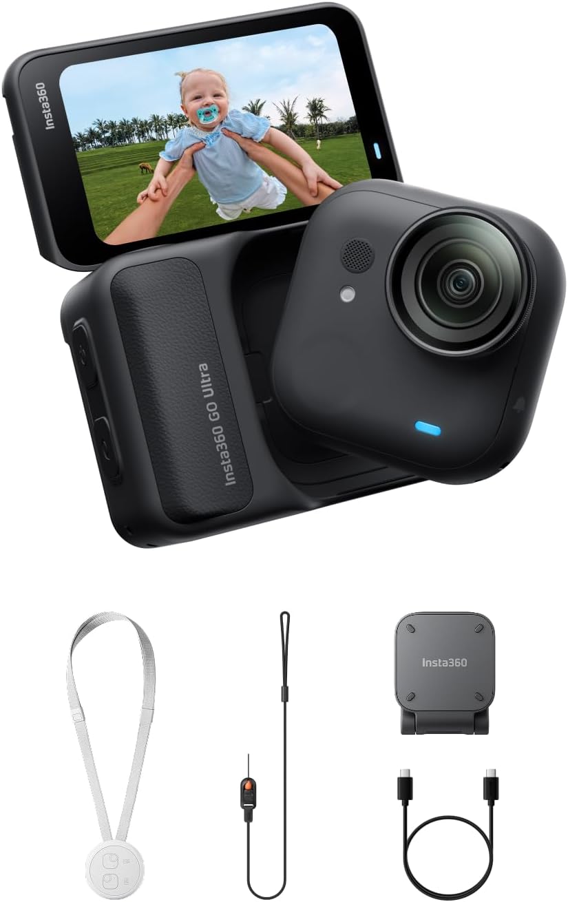 Insta360 GO Ultra Standard Bundle Midnight Black